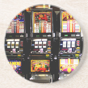 Dream Machines - Lucky Slot Machines Zandsteen Onderzetter