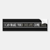Dream Maker bumpersticker (Voorkant)