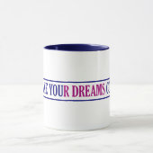 Dream Maker-mok - kies stijl en kleur Mok (Midden)
