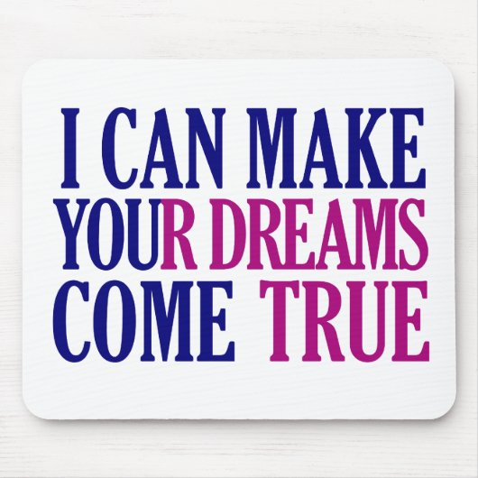 Dream Maker mousepad Muismat (Voorkant)