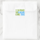 Dream Maker-stickers Vierkante Sticker (Tas)