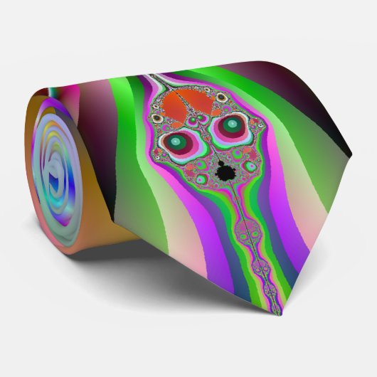 Dream Man Fractal Stropdas (Opgerold)