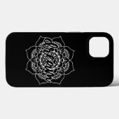 Dream Mandala in White Case-Mate iPhone Case (Achterkant (horizontaal))