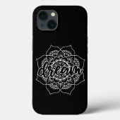 Dream Mandala in White Case-Mate iPhone Case (Achterkant)