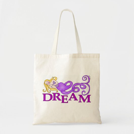 Dream-Mer Mermaid Beach Bag Tote Bag (Voorkant)