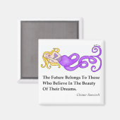 Dream-Mer Mermaid Magneet (Voorkant / Achterkant)