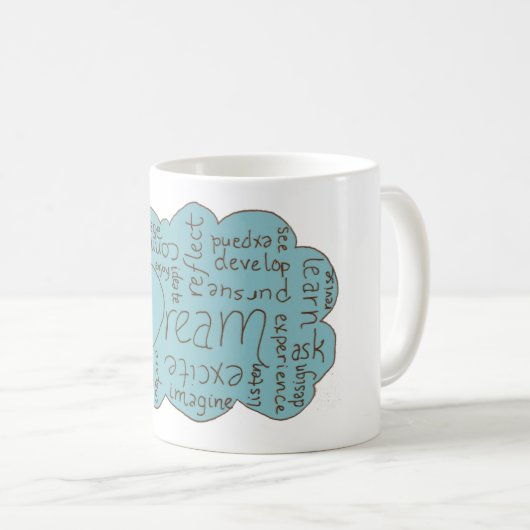 Dream mok (Voorkant rechts)