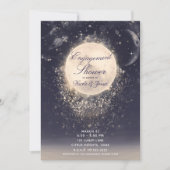Dream Moon Magic Cosmic Sparkles Verloving Shower Kaart (Voorkant)