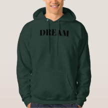 Dream Motivatie Hoodie (groen)