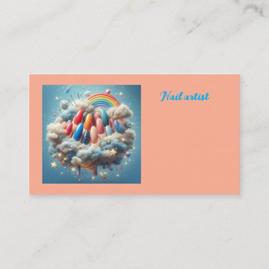 Dream Nails-Visitekaartje Visitekaartje (Achterkant)