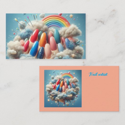 Dream Nails-Visitekaartje Visitekaartje (Voorkant / Achterkant)