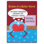 Dream of a Better World Klembord (Achterkant)