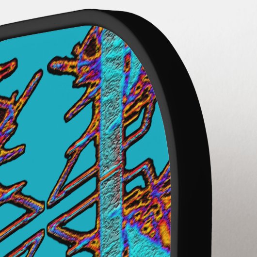 Dream of Butterflies Emblem Pickleball Paddle (Links Detail)