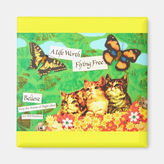 Dream of Flight -  Magneet (Voorkant)