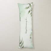 Dream of green plants lichaamskussen (Achterkant (Verticaal))