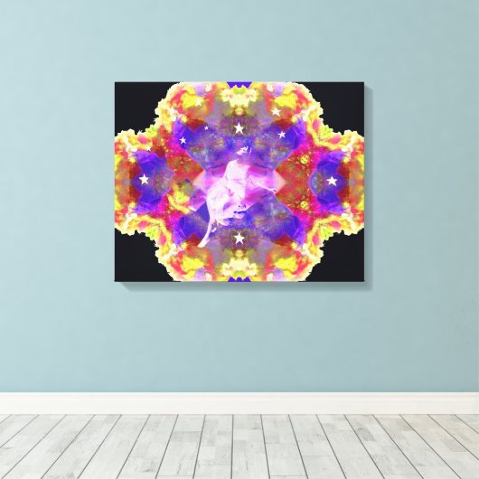 Dream of Life Canvas Afdruk (Insitu (Houten vloer))