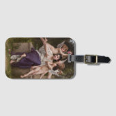 Dream of Spring, Rêve de Printemps van Bouguereau Bagagelabel (Voorkant (horizontaal))