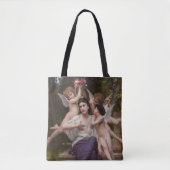 Dream of Spring, Rêve de Printemps van Bouguereau Tote Bag (Voorkant)