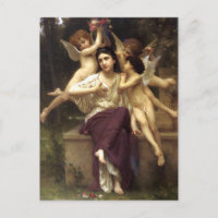 Dream of Spring van William-Adolphe Bouguereau