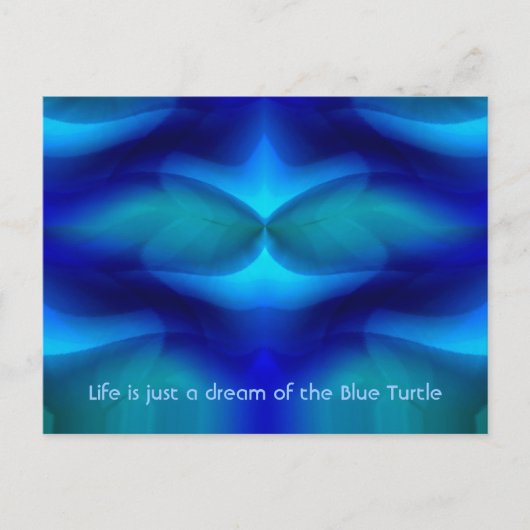 Dream of the Blue Turtle Briefkaart (Voorkant)