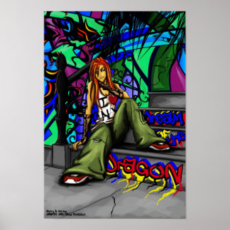 'Dream of the Dragon'-Poster Poster