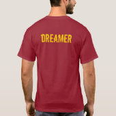 Dream on droamer t-shirt (Achterkant)