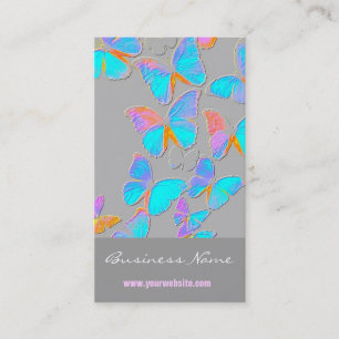 Dream on/Embossed-like Butterflies Visitekaartje