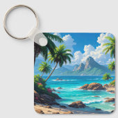 Dream On, Tropical Paradise, Sleutelhanger (Voorkant)