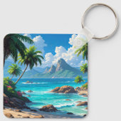 Dream On, Tropical Paradise, Sleutelhanger (Achterkant)