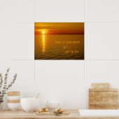 Dream op de Zweedse eilanden. Poster (Keuken)