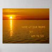 Dream op de Zweedse eilanden. Poster (Voorkant)