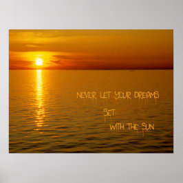 Dream op de Zweedse eilanden. Poster