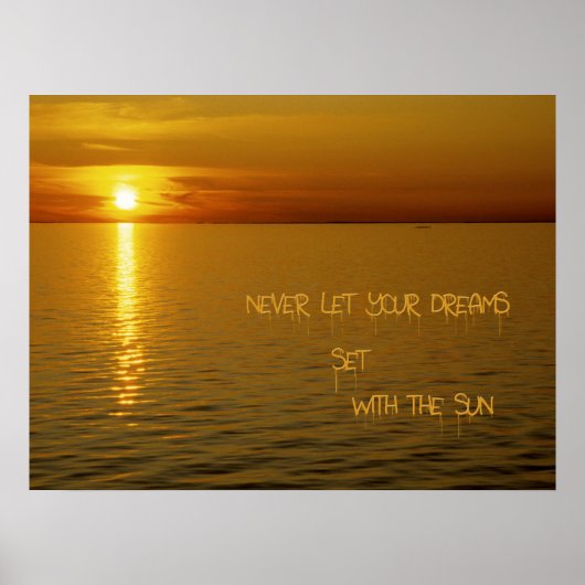 Dream op de Zweedse eilanden. Poster (Voorkant)