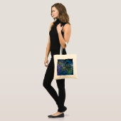 Dream op kosmische prijsopgave tote bag (Voorkant (model))