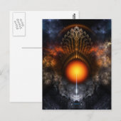 Dream Orb Fractal Art Briefkaart (Voorkant / Achterkant)