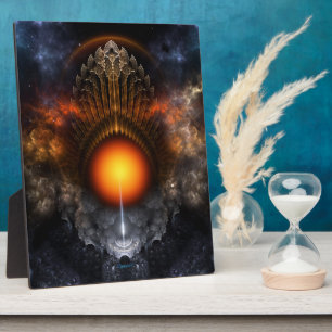 Dream Orb Fractal Art Photo Plaque Fotoplaat