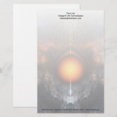 Dream Orb Fractal Art Stationery Briefpapier (Voorkant / Achterkant)
