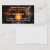 Dream Orb Fractal Art Visitekaartje (Voorkant / Achterkant)