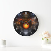 Dream Orb Fractal Art Wall klok (Huis)