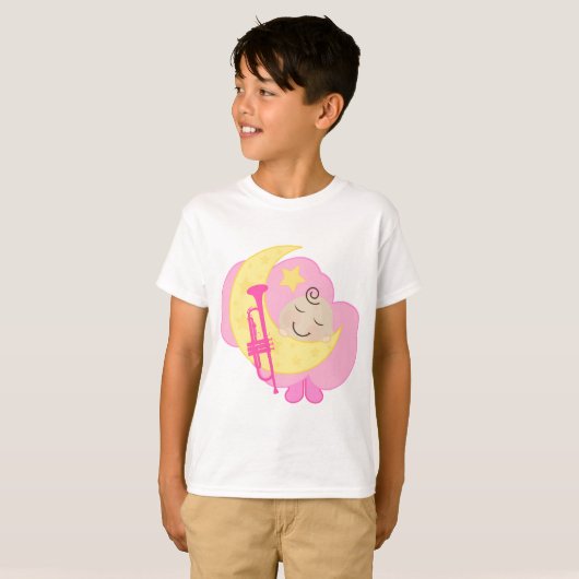 Dream Over Trumpet Kinderen T-shirt (Voorkant volledig)
