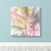 Dream Palm Tree Canvas Afdruk (Insitu (Houten vloer))