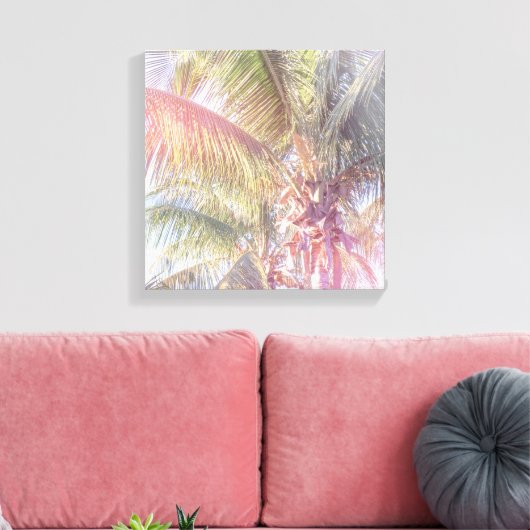 Dream Palm Tree Canvas Afdruk (Insitu (Woonkamer))