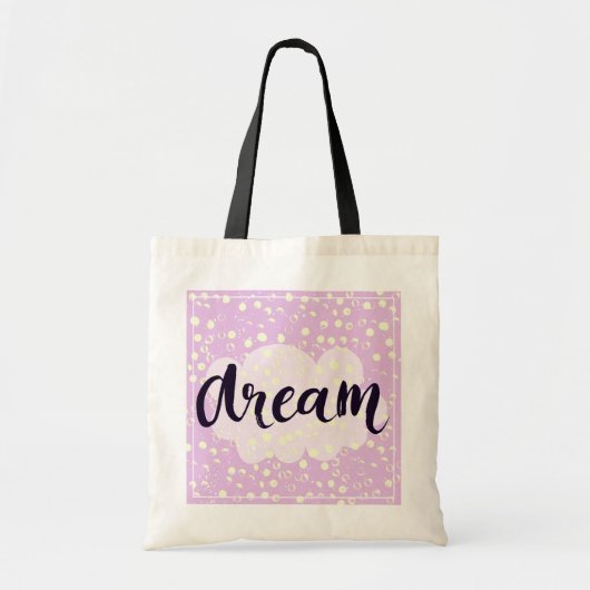 Dream Pink Tote Bag (Voorkant)