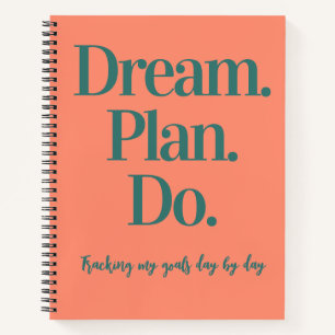 Dream Plan Do Goal Tracker Bullet Journal Notitieboek