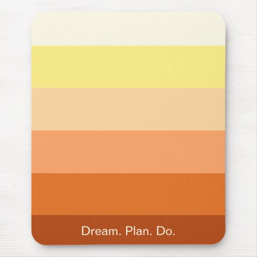 Dream Plan Do – Kleurverloop Terug naar school - Muismat (Voorkant)