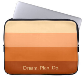 Dream Plan Do – Motivatie gradiënt Laptop Sleeve