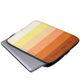 Dream Plan Do – Motivatie gradiënt Laptop Sleeve