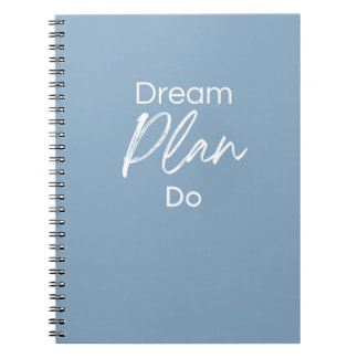 Dream. Plan. Do. – Motivational Notebook for Goal Notitieboek