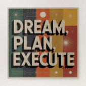 Dream, Plan, Execute Legpuzzel (Verticaal)