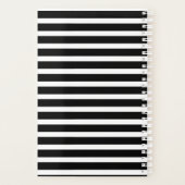 Dream Plan Zwarte Stripes Motivatie Citaat Planner (Achterkant)